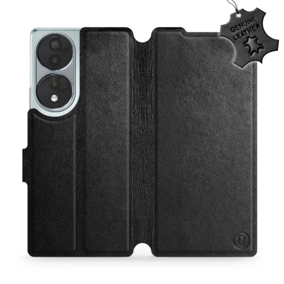 Hülle für Huawei Honor 70 - Farbe Black Leather