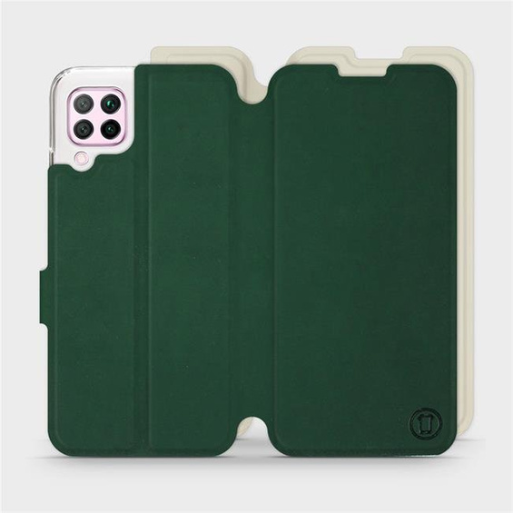 Phone Case Huawei P40 Lite - Design Green with Platinum