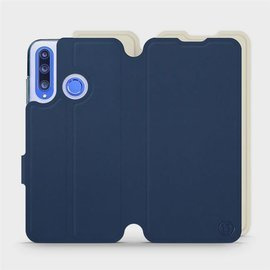 Phone Case Huawei Honor 20 Lite - Design Navy with Platinum