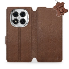 Phone Case Xiaomi Redmi Note 14 Pro 4G - Design Brown Leather