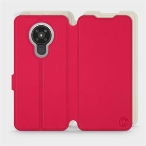 Phone Case Nokia 5.3 - Design Red with Platinum