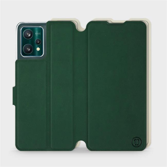 Phone Case Realme 9 Pro - Design Green with Platinum