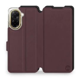Phone Case Xiaomi Redmi A5 - Design Burgundy with Black