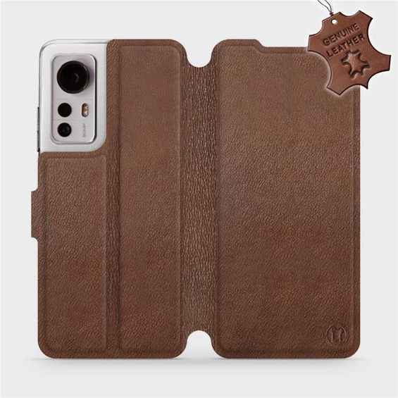 Hülle für Xiaomi 12 - Farbe Brown Leather