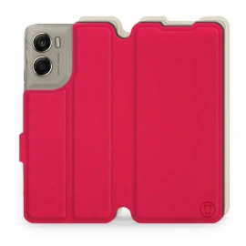 Phone Case Motorola Moto G06 Power - Design Red with Platinum