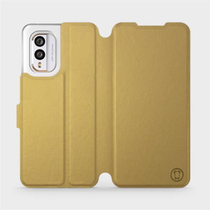 Etui do Nokia X30 5G - wzór Gold&Gray