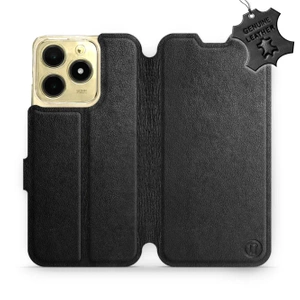 Phone Case Realme C61 - Design Black Leather