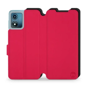 Phone Case Motorola Moto E13 - Design Red with Black