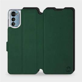 Phone Case Motorola Moto E32 - Design Green with Black