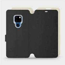 Phone Case Huawei Mate 20 - Design Black with Platinum