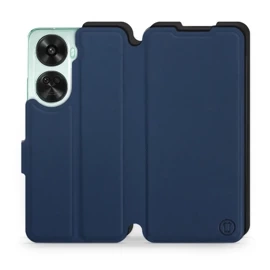 Hülle für Huawei Nova 12 SE - Farbe Marine mit Schwarz