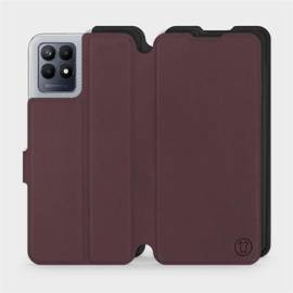 Phone Case Realme Narzo 50 - Design Burgundy with Black