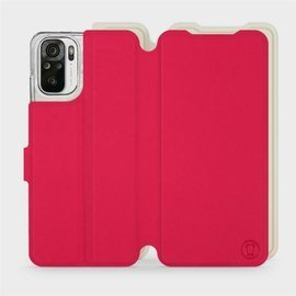 Phone Case Xiaomi Redmi Note 10 - Design Red with Platinum