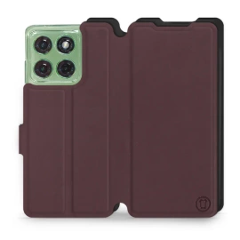 Phone Case Motorola Edge 60 - Design Burgundy with Black