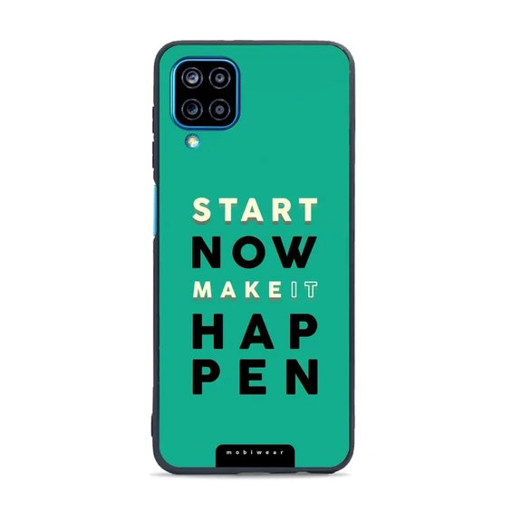 Phone Glossy Case Samsung Galaxy A12 - Design G079G