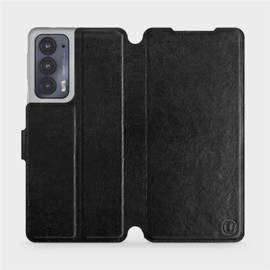 Etui do Motorola Edge 20 - wzór Black&Orange