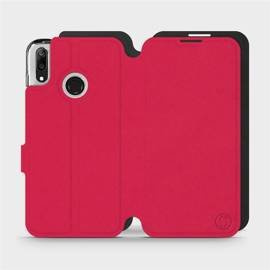 Phone Case Huawei Y7 2019 - Design Red with Black