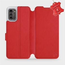 Phone Case Nokia G60 5G - Design Red Leather