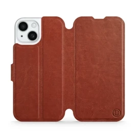 Phone Case Apple iPhone 15 - Design Brown&Gray