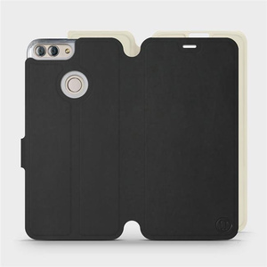 Hülle für Huawei P Smart - Farbe Schwarz mit Platin