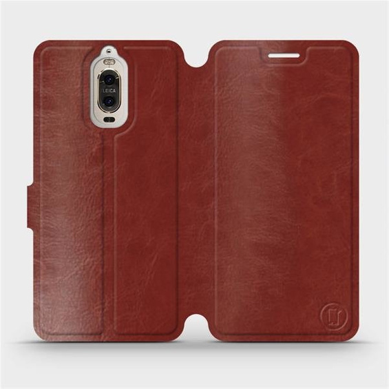 Phone Case Huawei Mate 9 Pro - Design Brown&Gray