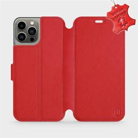Hülle für Apple iPhone 13 Pro - Farbe Red Leather