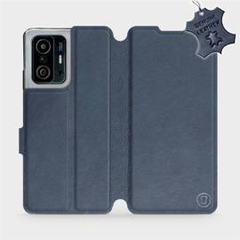 Phone Case Xiaomi 11T Pro - Design Blue Leather