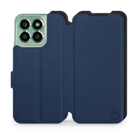 Etui Soft Touch do Huawei Honor X8b - wzór Głęboki granat z czernią