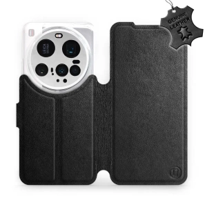 Phone Case Xiaomi 15 Ultra - Design Black Leather