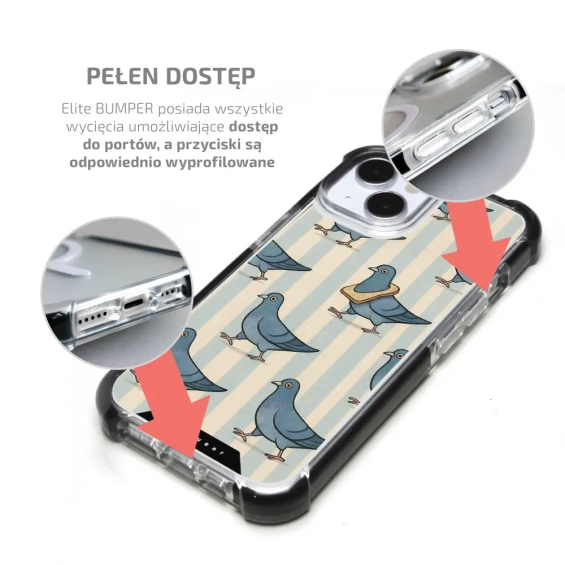Case MagSafe Elite Bumper for Apple iPhone 13 - Design DP91D