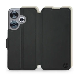 Phone Case Xiaomi POCO F6 - Design Black with Platinum