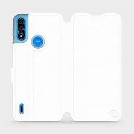 Phone Case Motorola Moto E7i Power - Design White&Orange