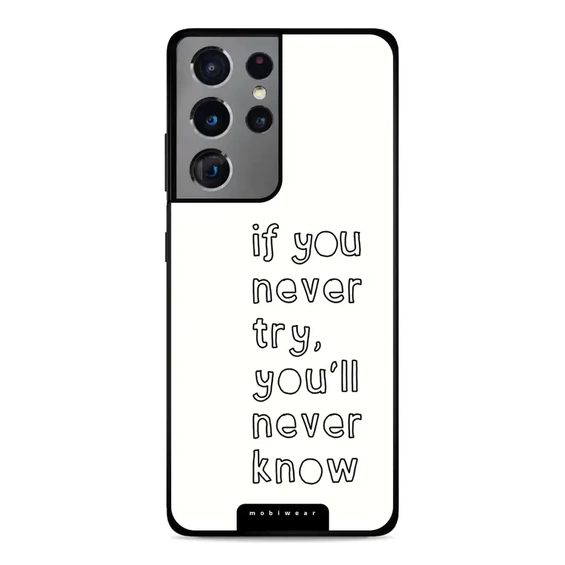 Phone Glossy Case Samsung Galaxy S21 Ultra - Design G075G