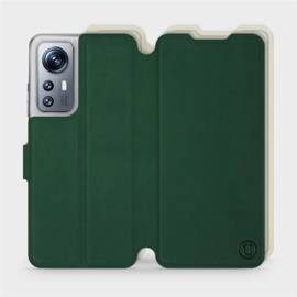 Phone Case Xiaomi 12S - Design Green with Platinum