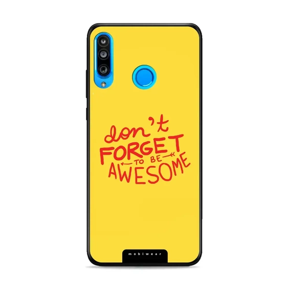Phone Glossy Case Huawei P30 Lite - Design G076G