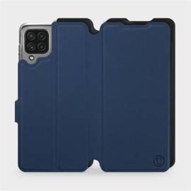 Phone Case Samsung Galaxy A22 4G - Design Navy with Black