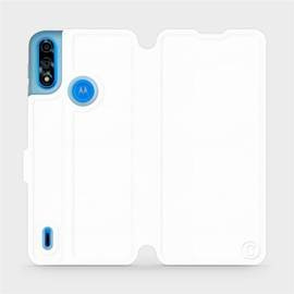 Phone Case Motorola Moto E7 Power - Design White&Gray