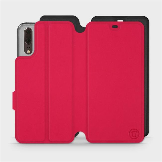 Phone Case Huawei P20 - Design Red with Black