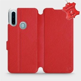 Phone Case OPPO A31 - Design Red Leather