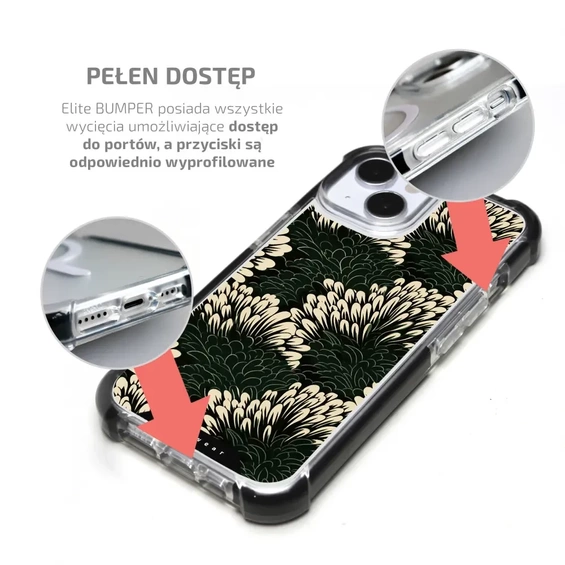 Etui MagSafe Elite Bumper Apple iPhone 15 - wzór DA45D