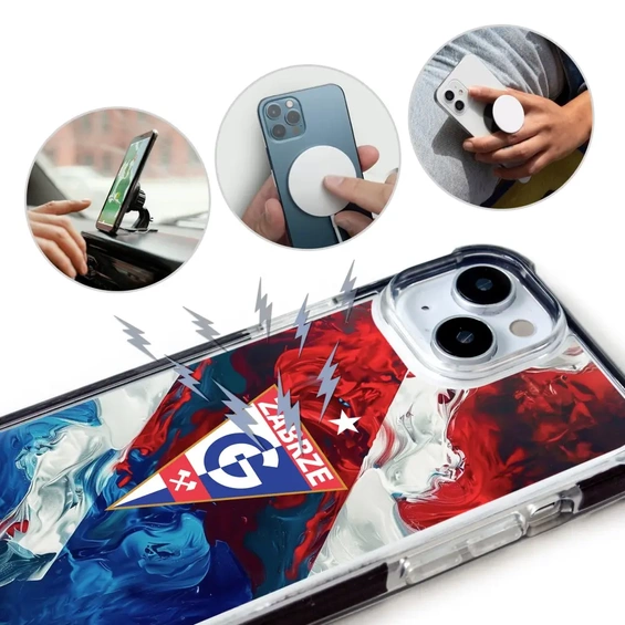 Case MagSafe Elite Bumper for Apple iPhone 15 Plus - Design D01GZ