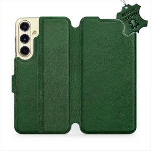 Hülle für Samsung Galaxy S24 FE - Farbe Green Leather