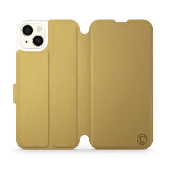 Phone Case Apple iPhone 15 Plus - Design Gold&Orange