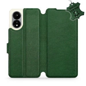 Phone Case OPPO A38 - Design Green Leather