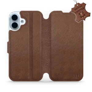 Phone Case Apple iPhone 17 - Design Brown Leather