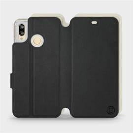 Phone Case Huawei P20 Lite - Design Black with Platinum