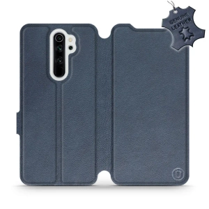 Phone Case Xiaomi Redmi Note 8 Pro - Design Blue Leather