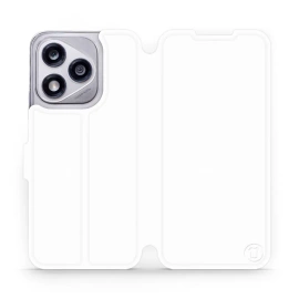 Etui do Huawei Honor 400 Lite - wzór White&Orange