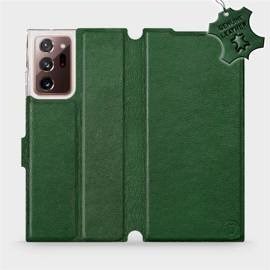 Hülle für Samsung Galaxy Note 20 Ultra - Farbe Green Leather