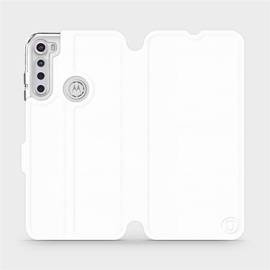 Phone Case Motorola One Fusion Plus - Design White&Gray